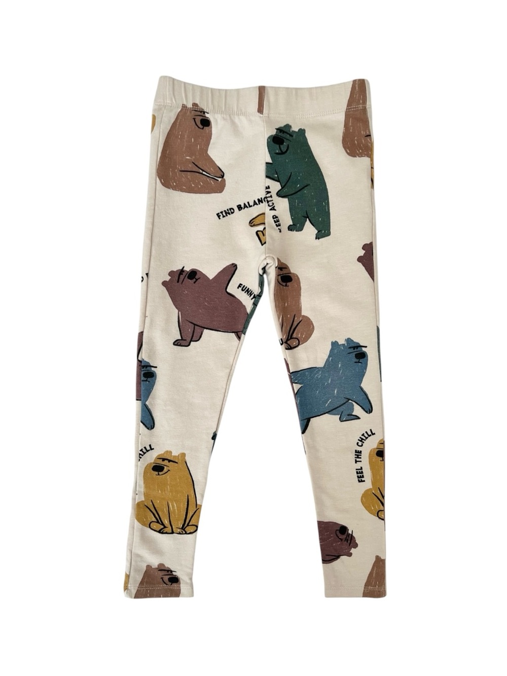 Zara kids size 4-5 printed leggings